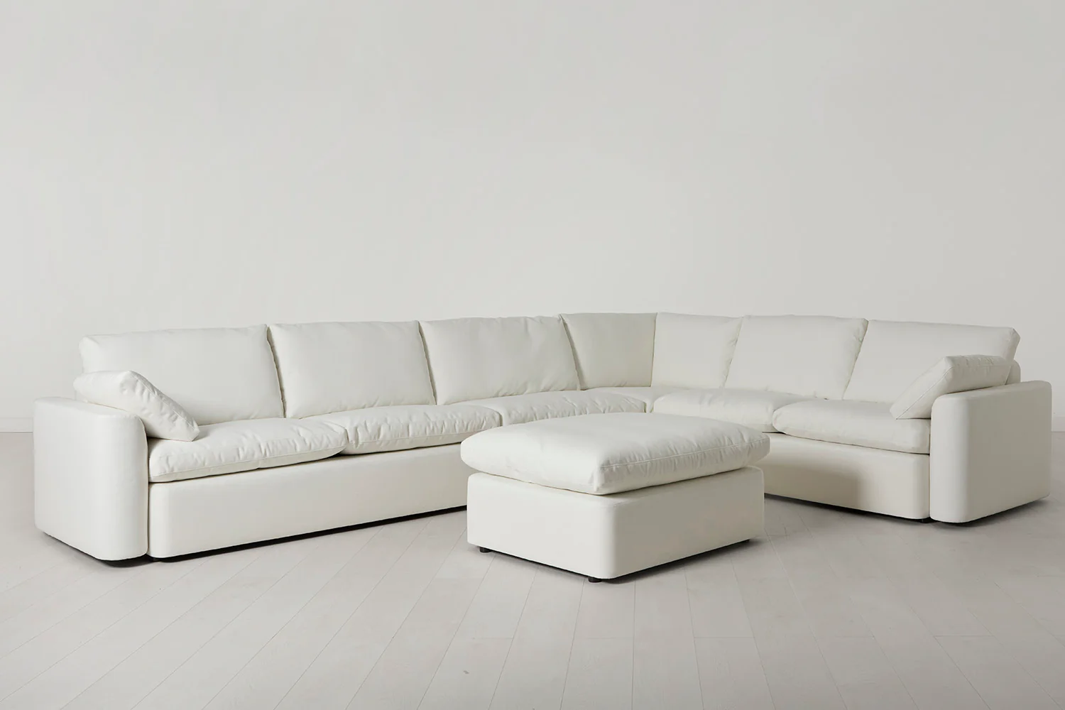 Model 13 Large Corner Sofa with Ottoman - Image 5