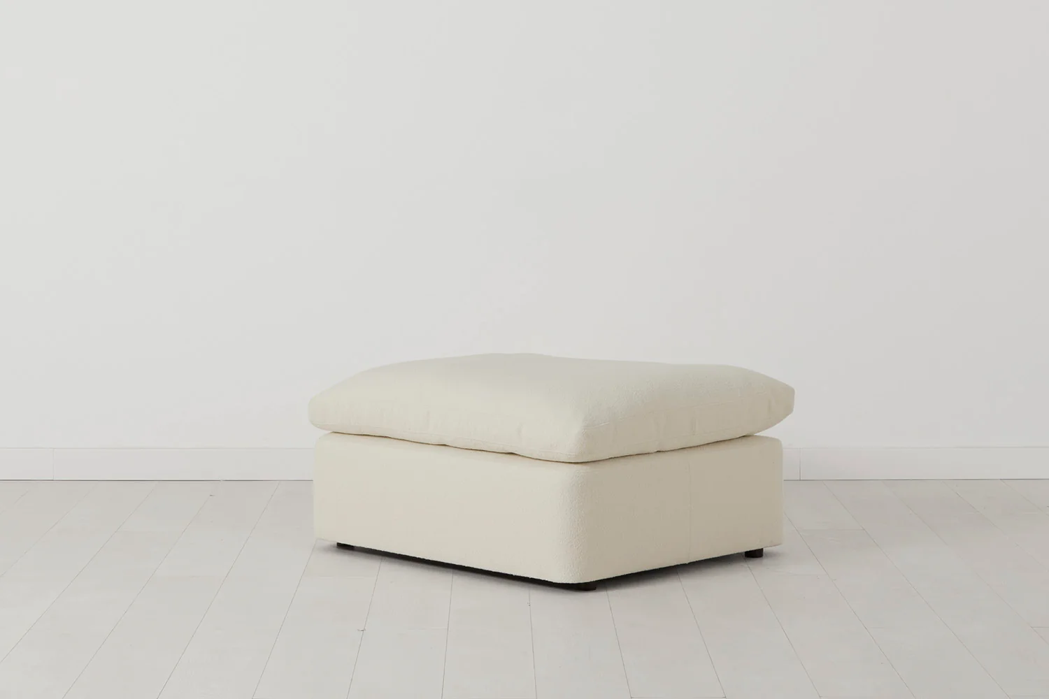 Model 13 Ottoman, Ivory - Image 2