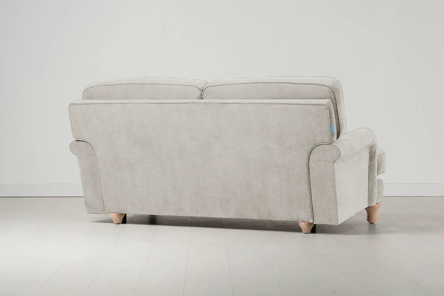 Model 15 2 Seater Sofa, Oak / Chalk - Image 3