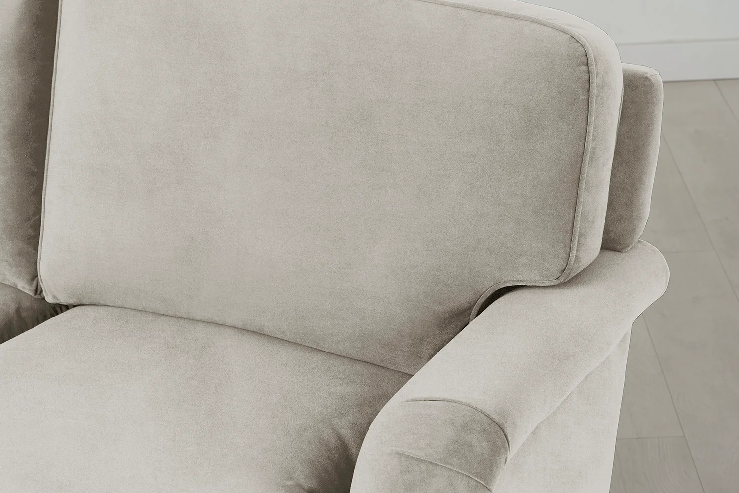 Model 15 2 Seater Sofa, Oak / Chalk - Image 7