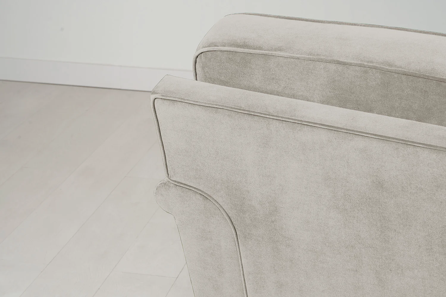 Model 15 2 Seater Sofa, Oak / Chalk - Image 8