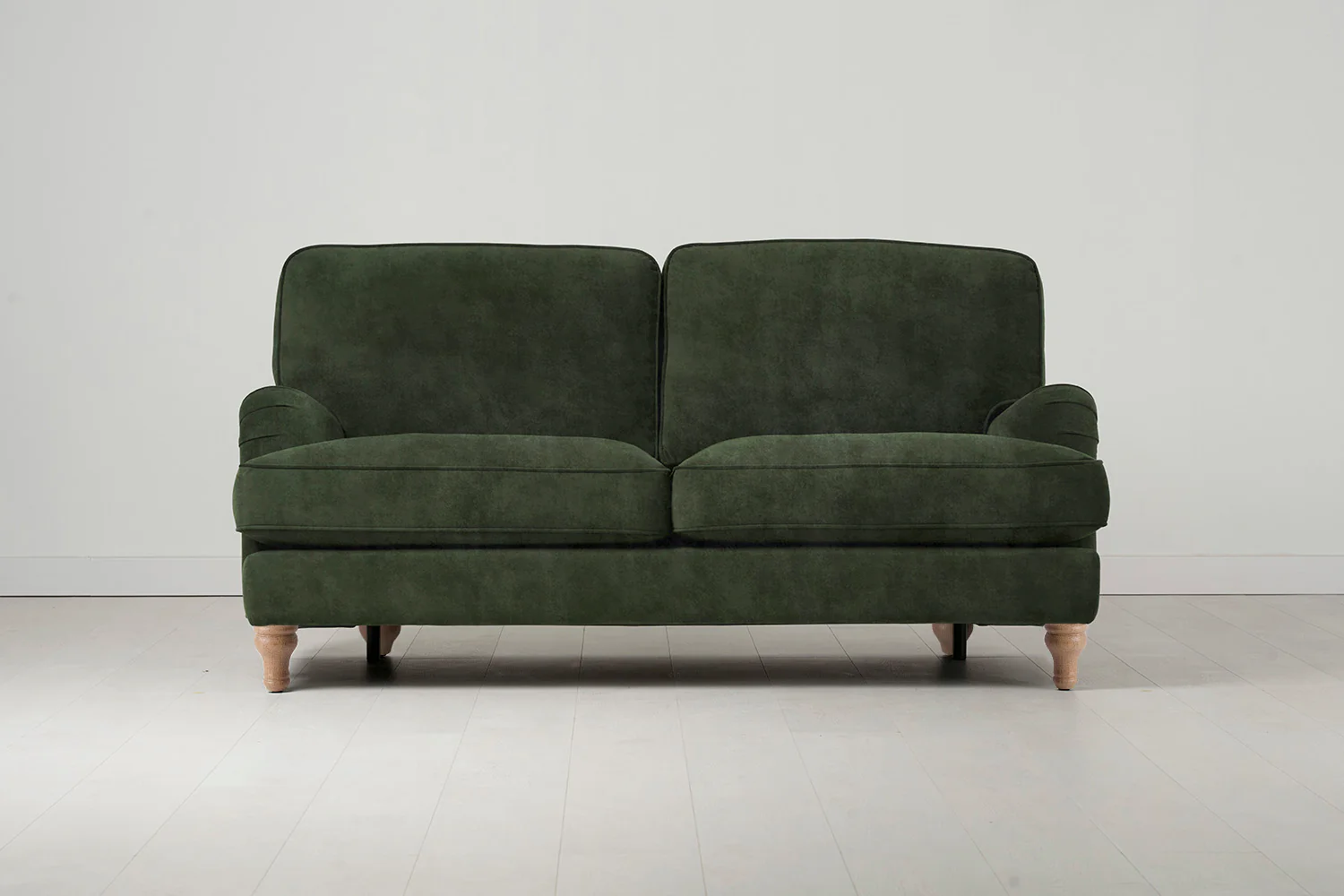 Model 15 2 Seater Sofa, Oak / Conifer