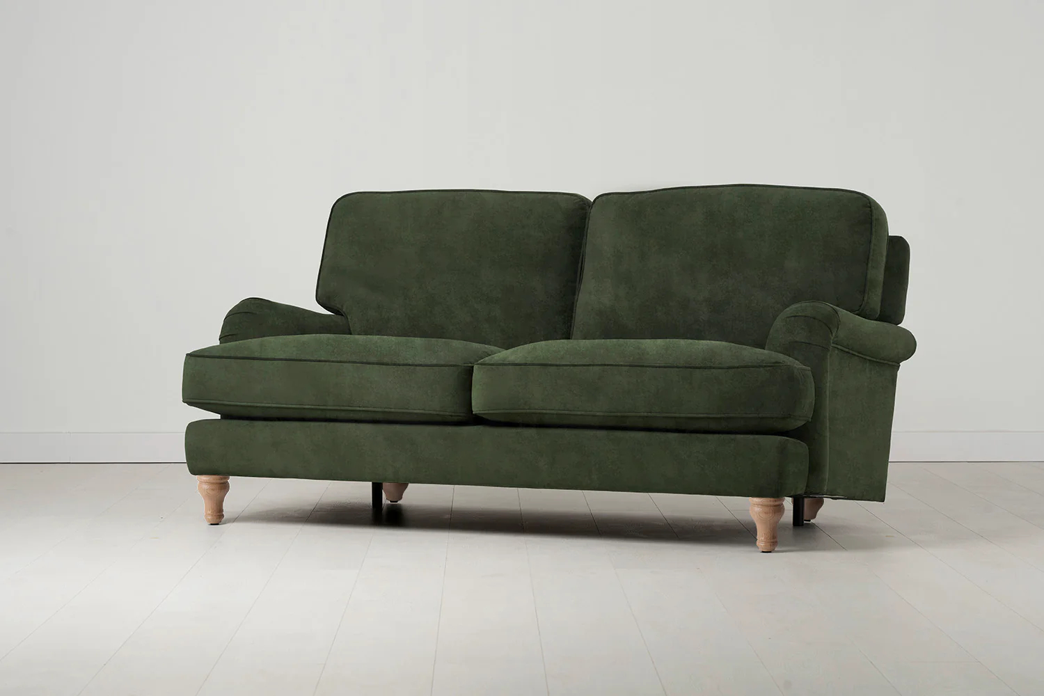 Model 15 2 Seater Sofa, Oak / Conifer - Image 2