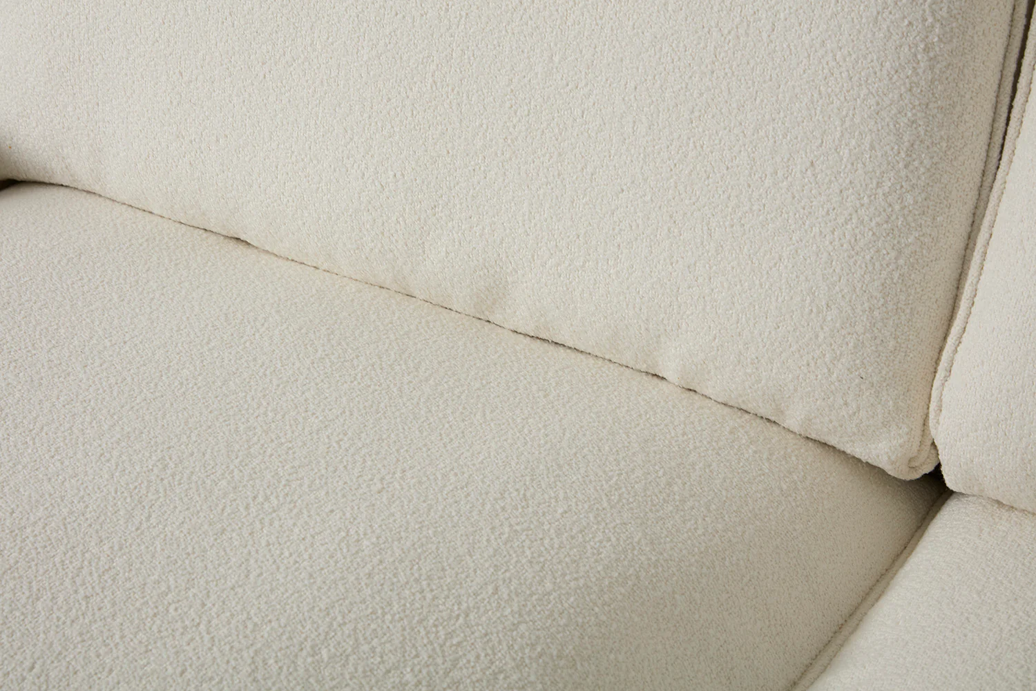 Model 15 2 Seater Sofa, Oak / Ivory - Image 7