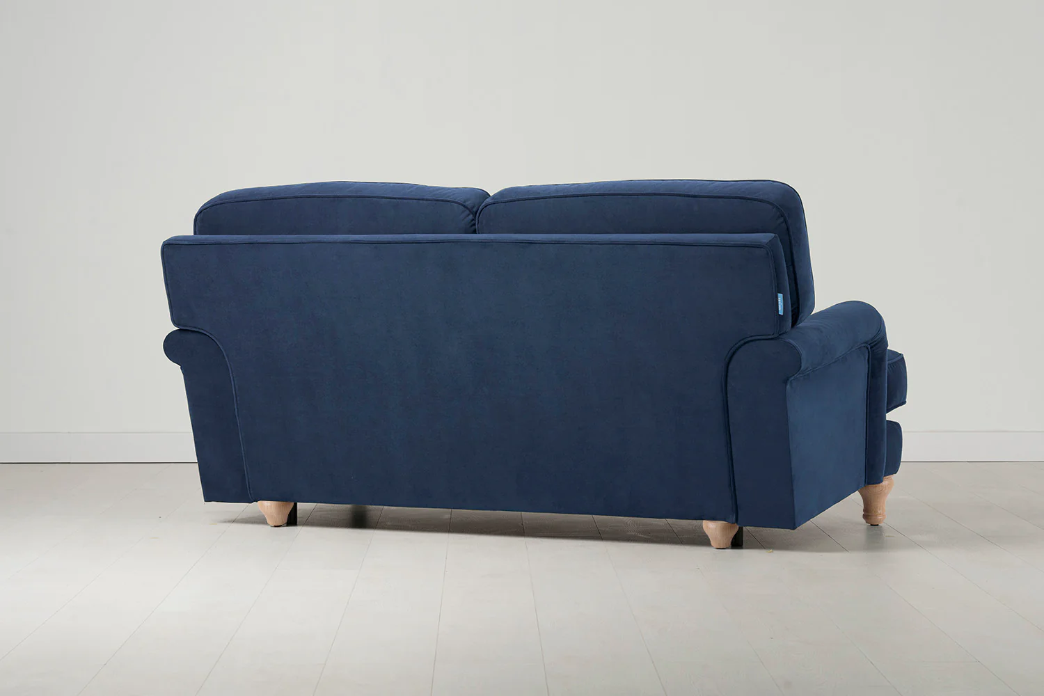 Model 15 2 Seater Sofa, Oak / Teal - Image 4