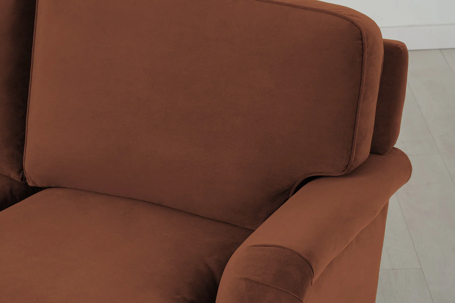 Model 15 2 Seater Sofa, Oak / Umber - Image 7