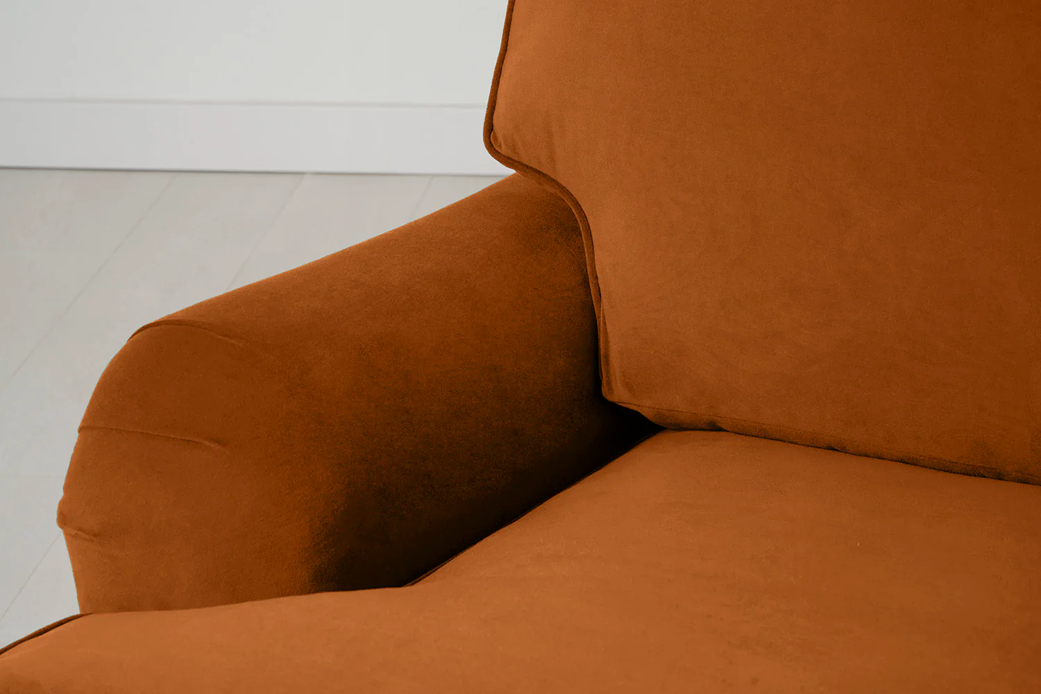 Model 15 2 Seater Sofa with Ottoman, Bronze - Image 6