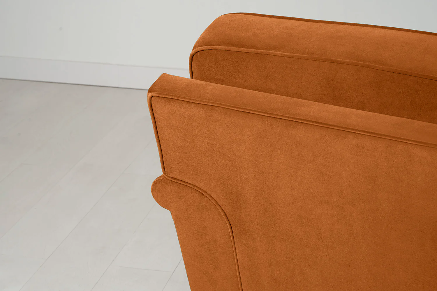 Model 15 2 Seater Sofa with Ottoman, Bronze - Image 9