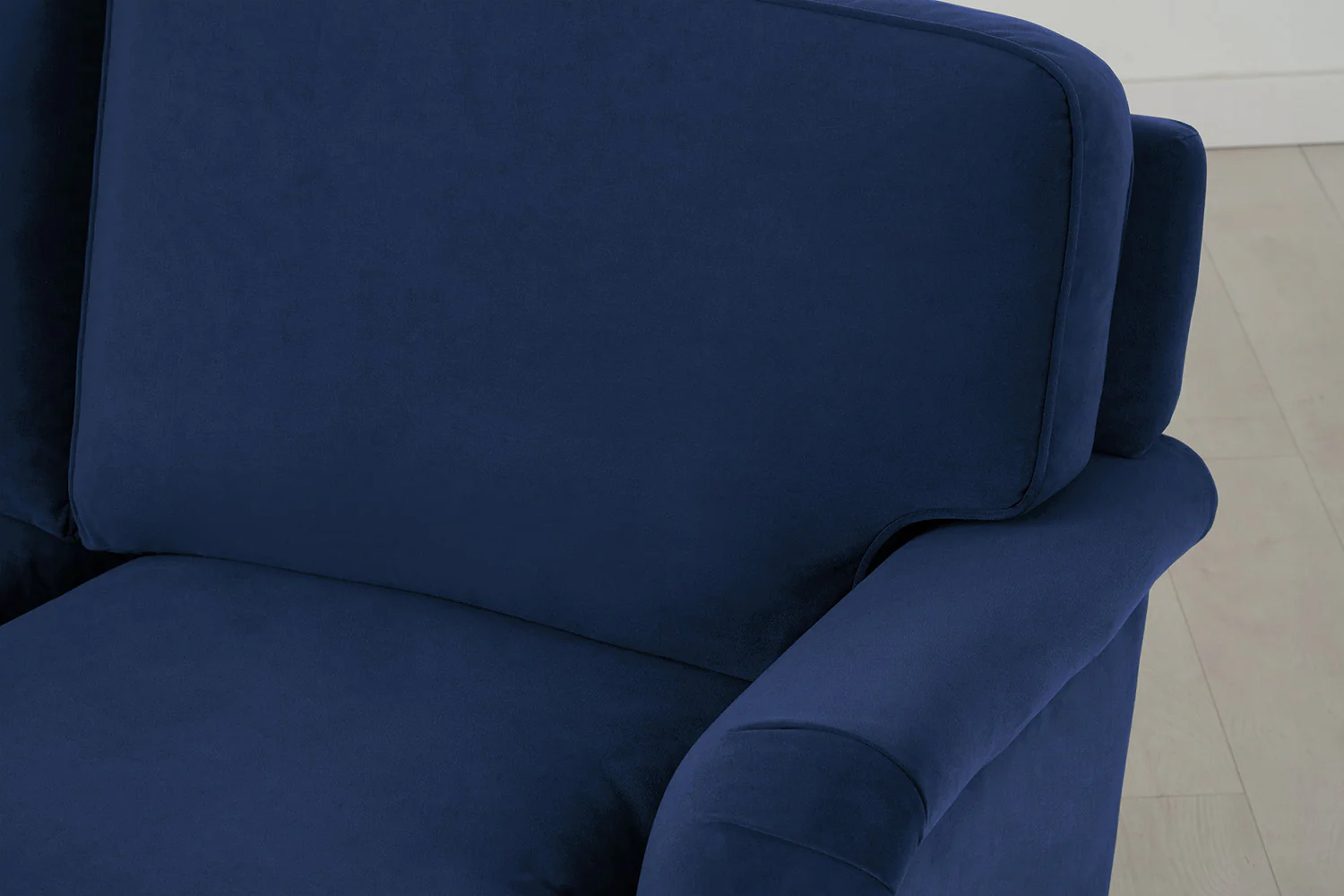 Model 15 2 Seater Sofa with Ottoman, Indigo - Image 8