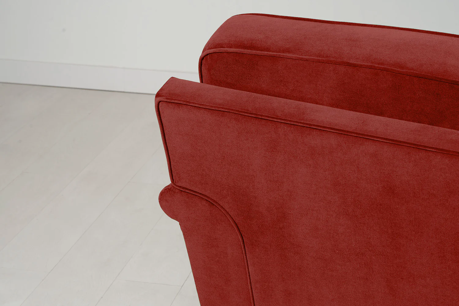 Model 15 2 Seater Sofa with Ottoman, Oak / Harissa - Image 8