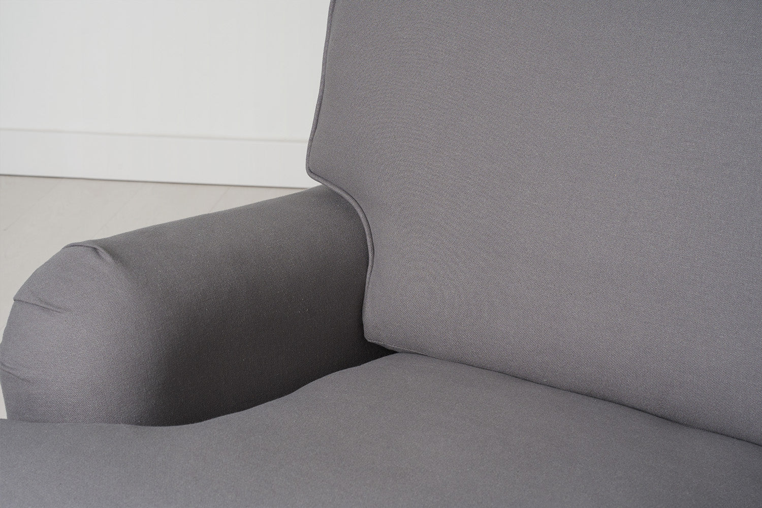 Model 15 2 Seater Sofa with Ottoman, Oak / Risso - Image 5