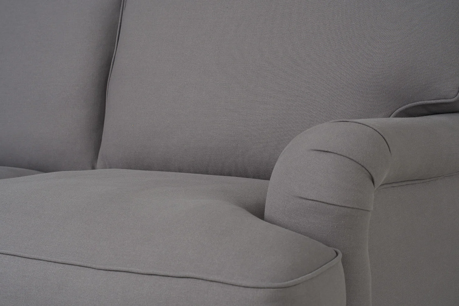Model 15 2 Seater Sofa with Ottoman, Oak / Risso - Image 7