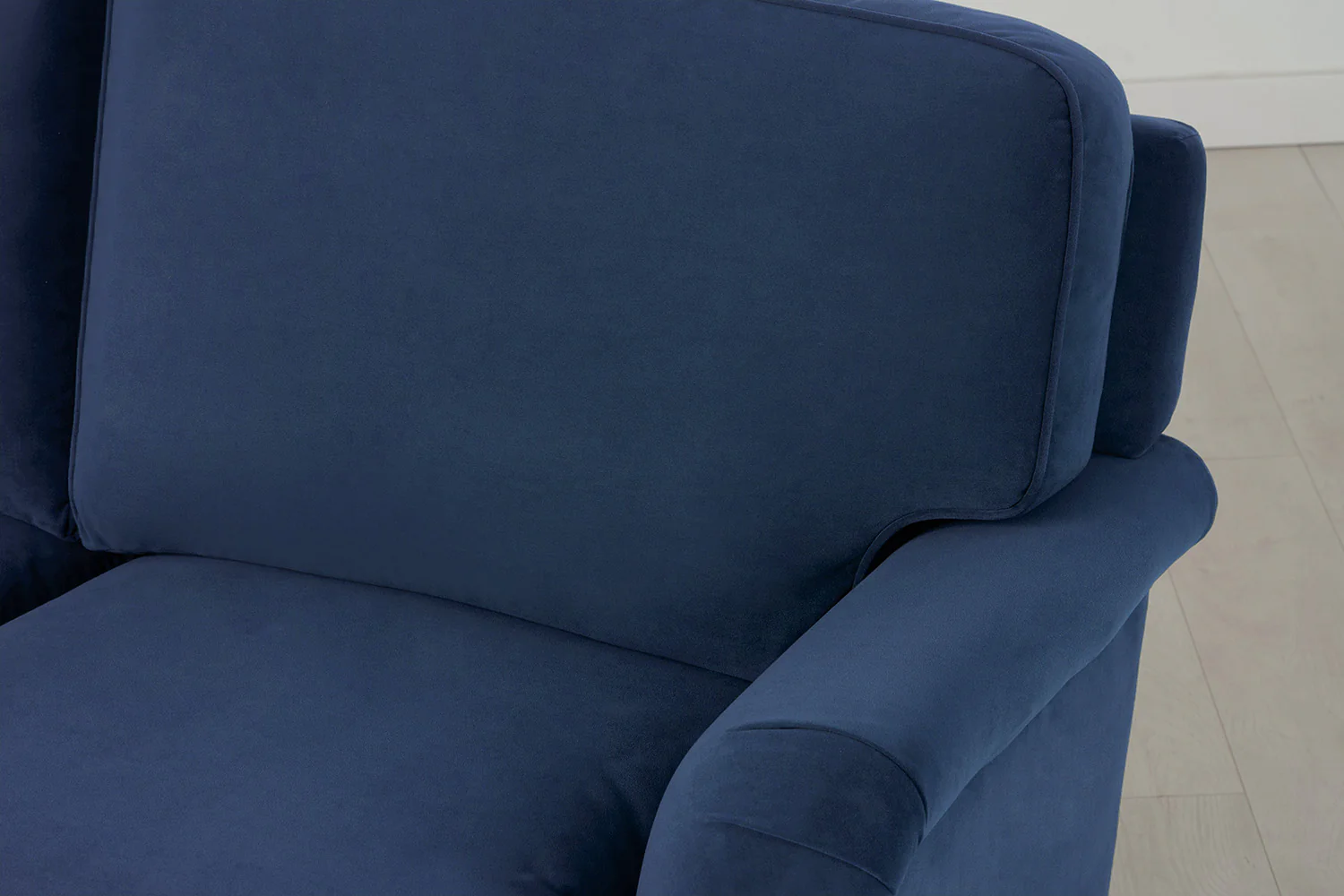 Model 15 2 Seater Sofa with Ottoman, Oak / Teal - Image 5