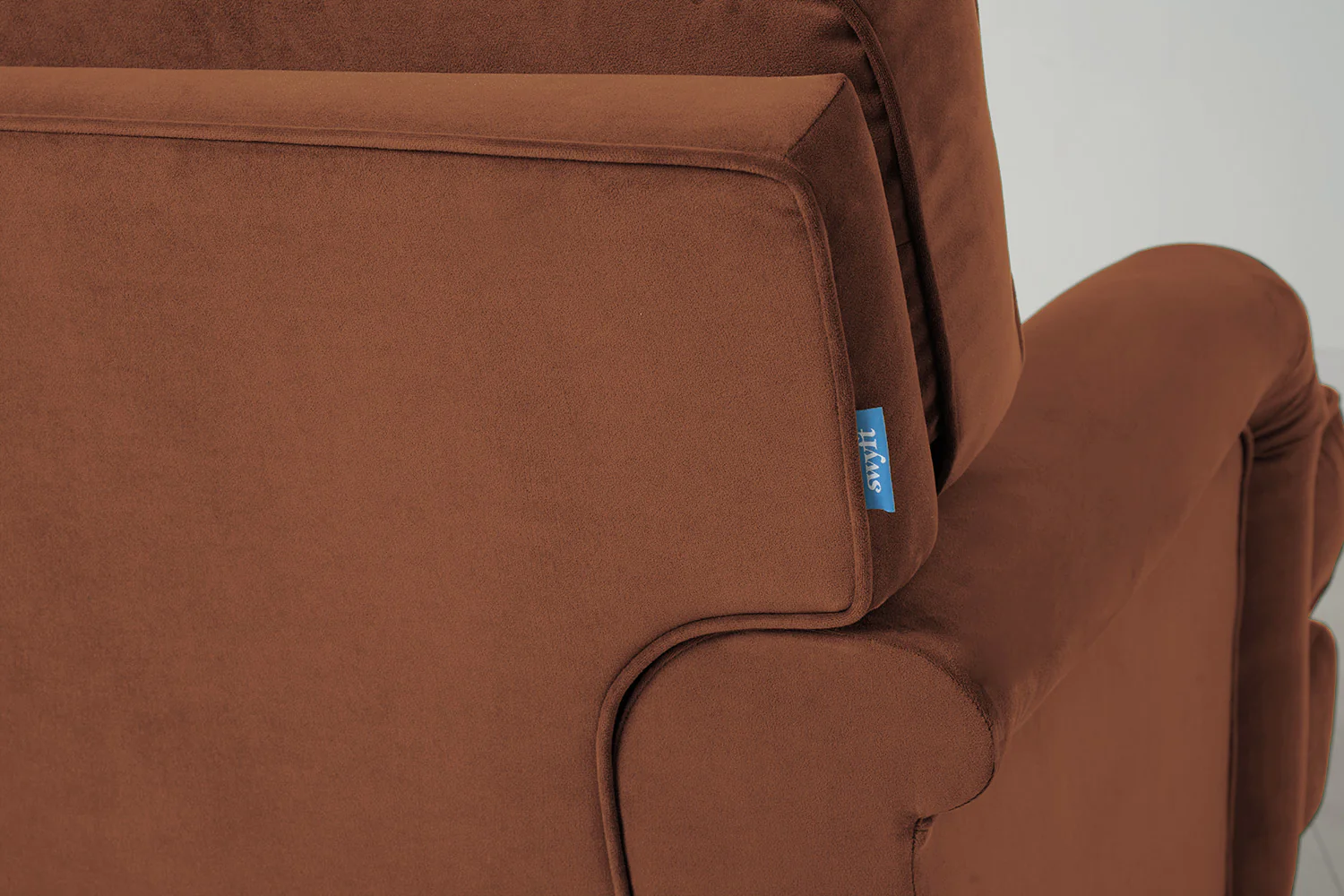 Model 15 2 Seater Sofa with Ottoman, Umber - Image 6