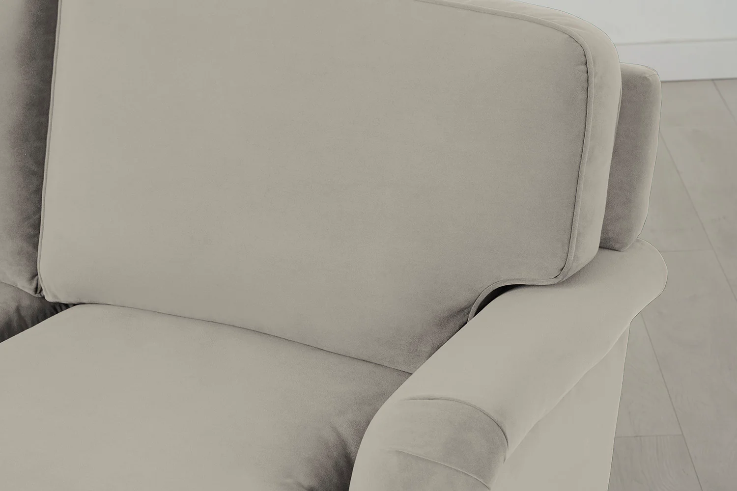 Model 15 3 Seater Sofa, Oak / Bone - Image 7