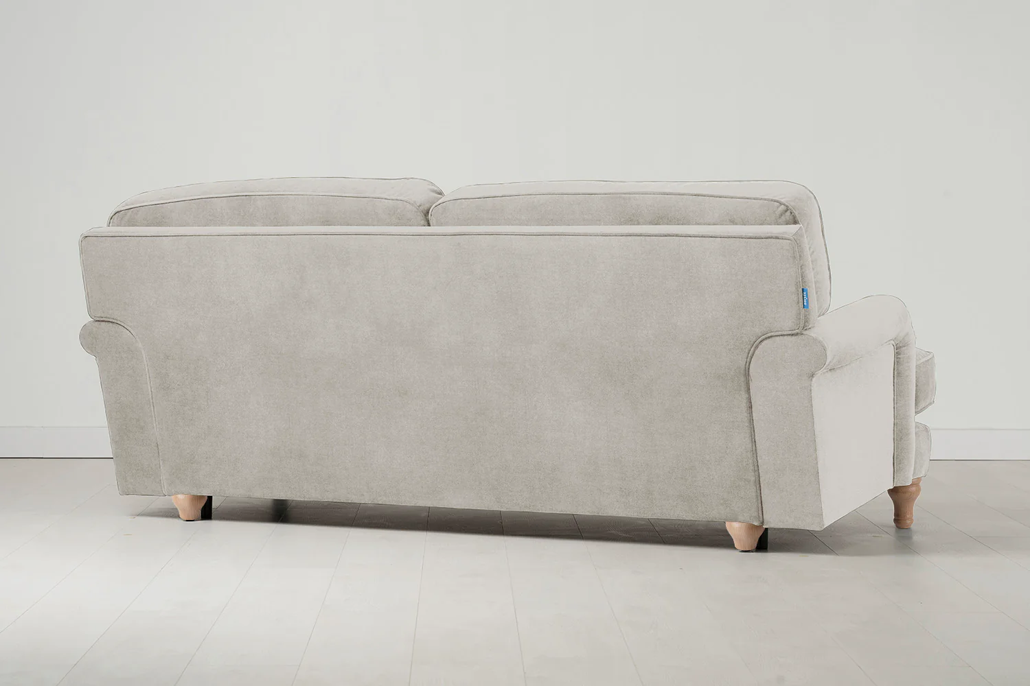 Model 15 3 Seater Sofa, Oak / Chalk - Image 3