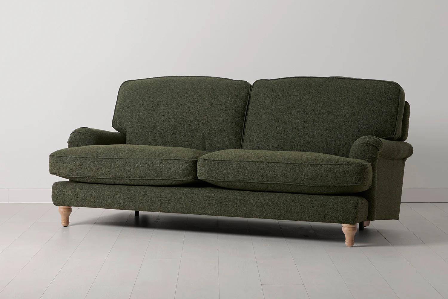 Model 15 3 Seater Sofa, Oak / Fern - Image 2