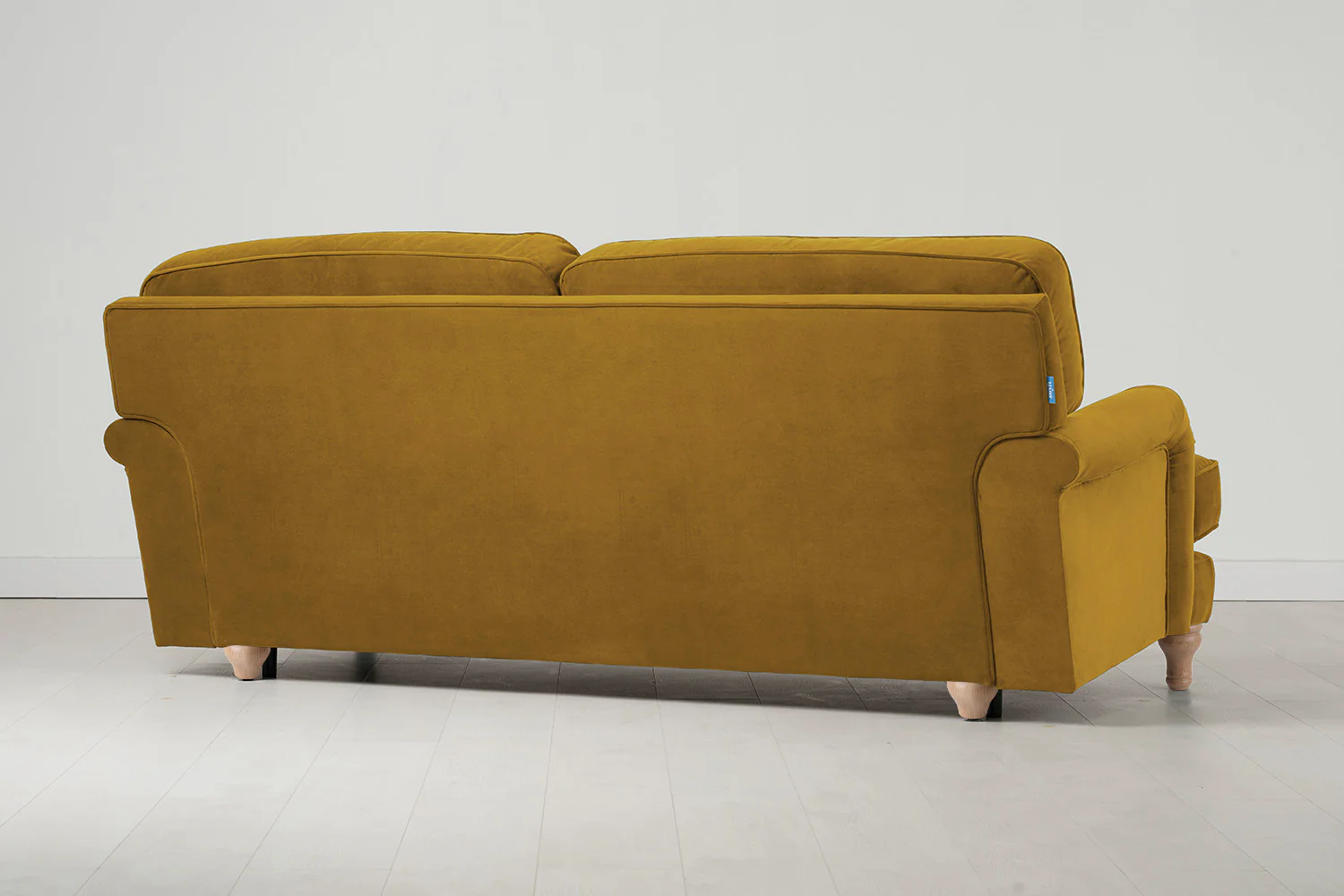 Model 15 3 Seater Sofa, Oak / Mustard - Image 3
