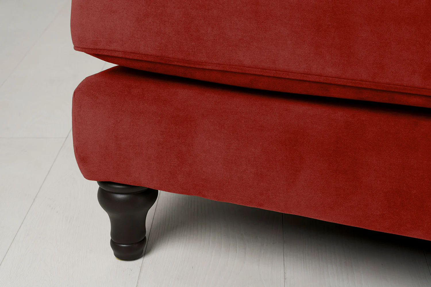 Model 15 3 Seater Sofa with Ottoman, Harissa - Image 5