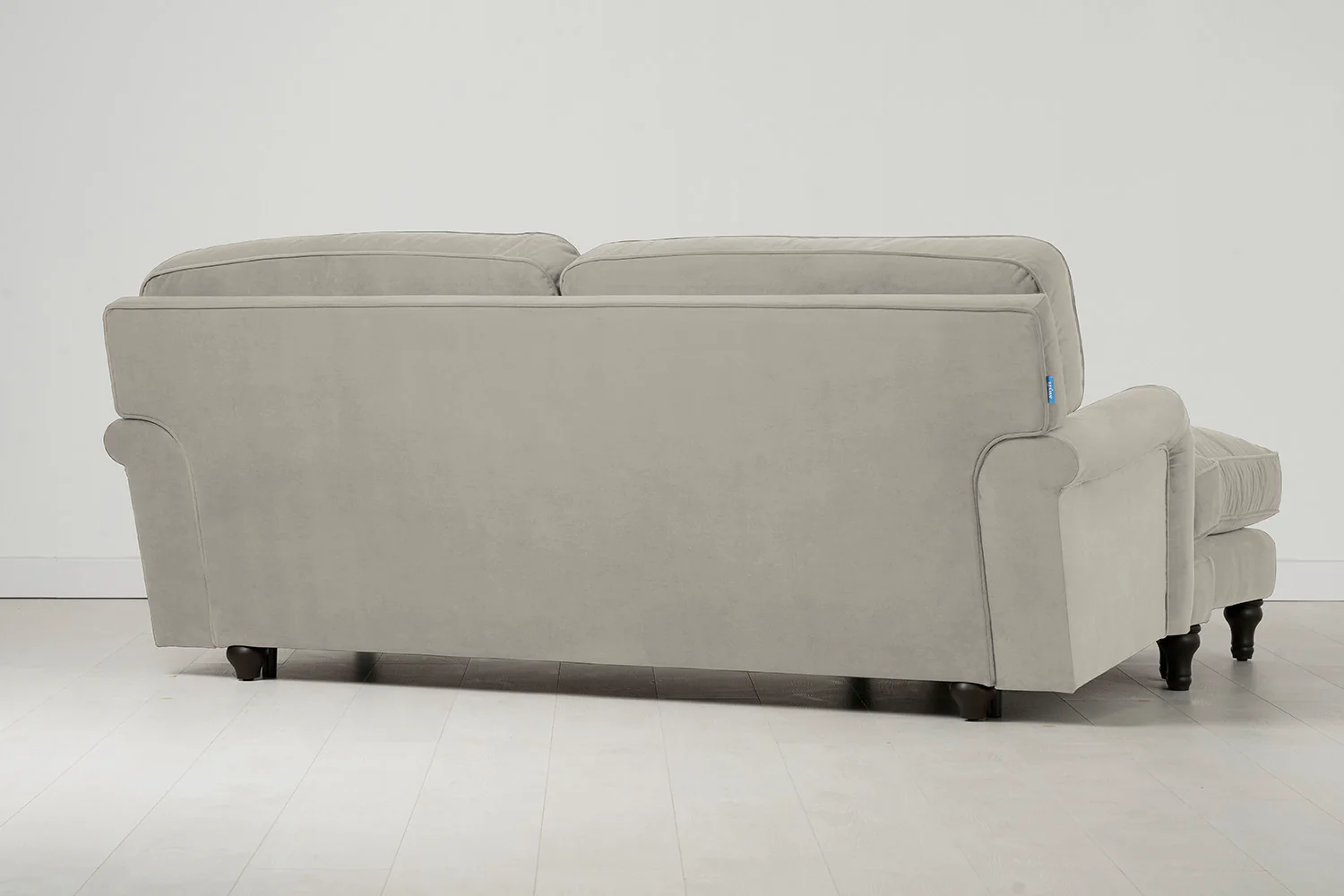 Model 15 3 Seater Sofa with Ottoman, Oak / Bone - Image 4