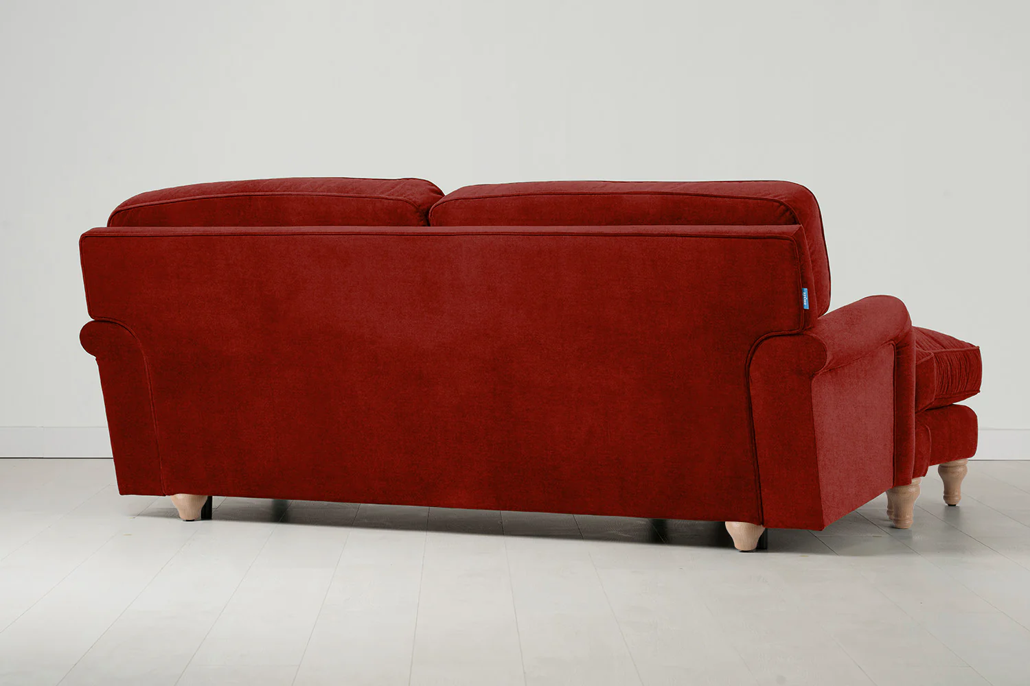 Model 15 3 Seater Sofa with Ottoman, Oak / Harissa - Image 3