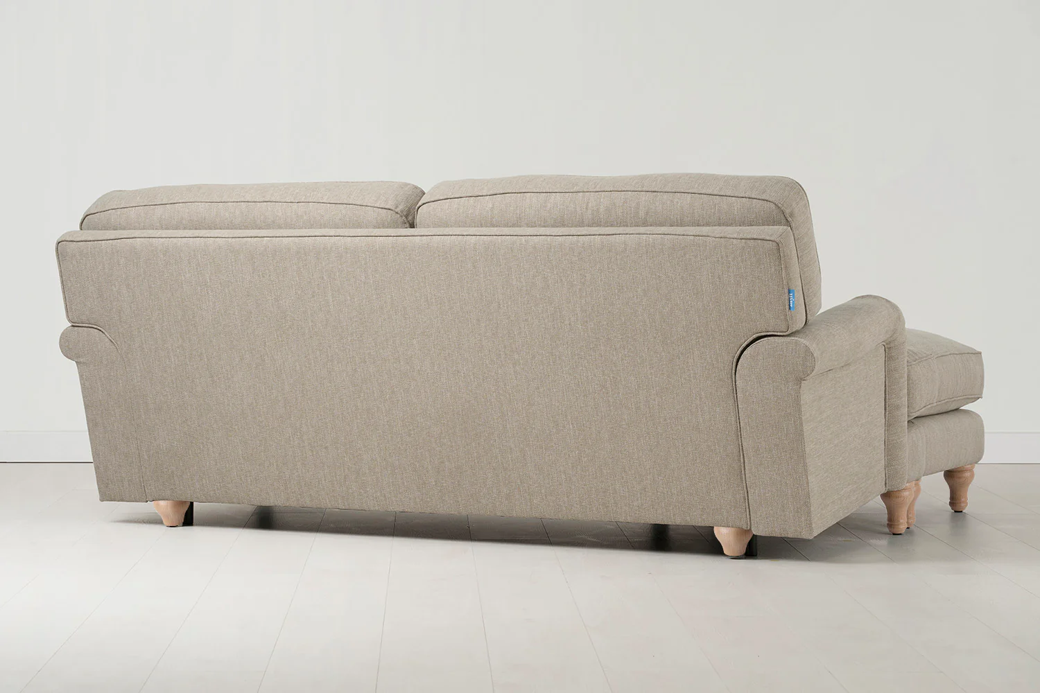 Model 15 3 Seater Sofa with Ottoman, Oak / Pumice - Image 3