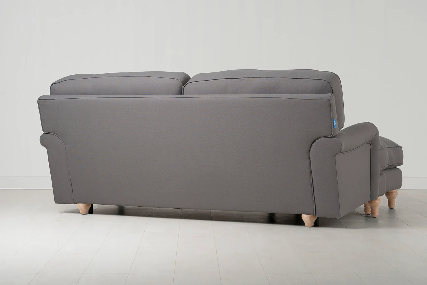 Model 15 3 Seater Sofa with Ottoman, Oak / Risso - Image 3