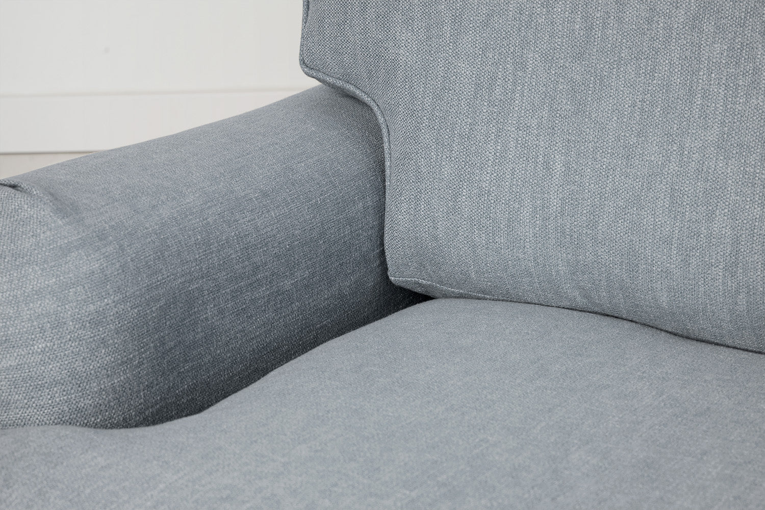 Model 15 3 Seater Sofa with Ottoman, Oak / Seaglass - Image 5