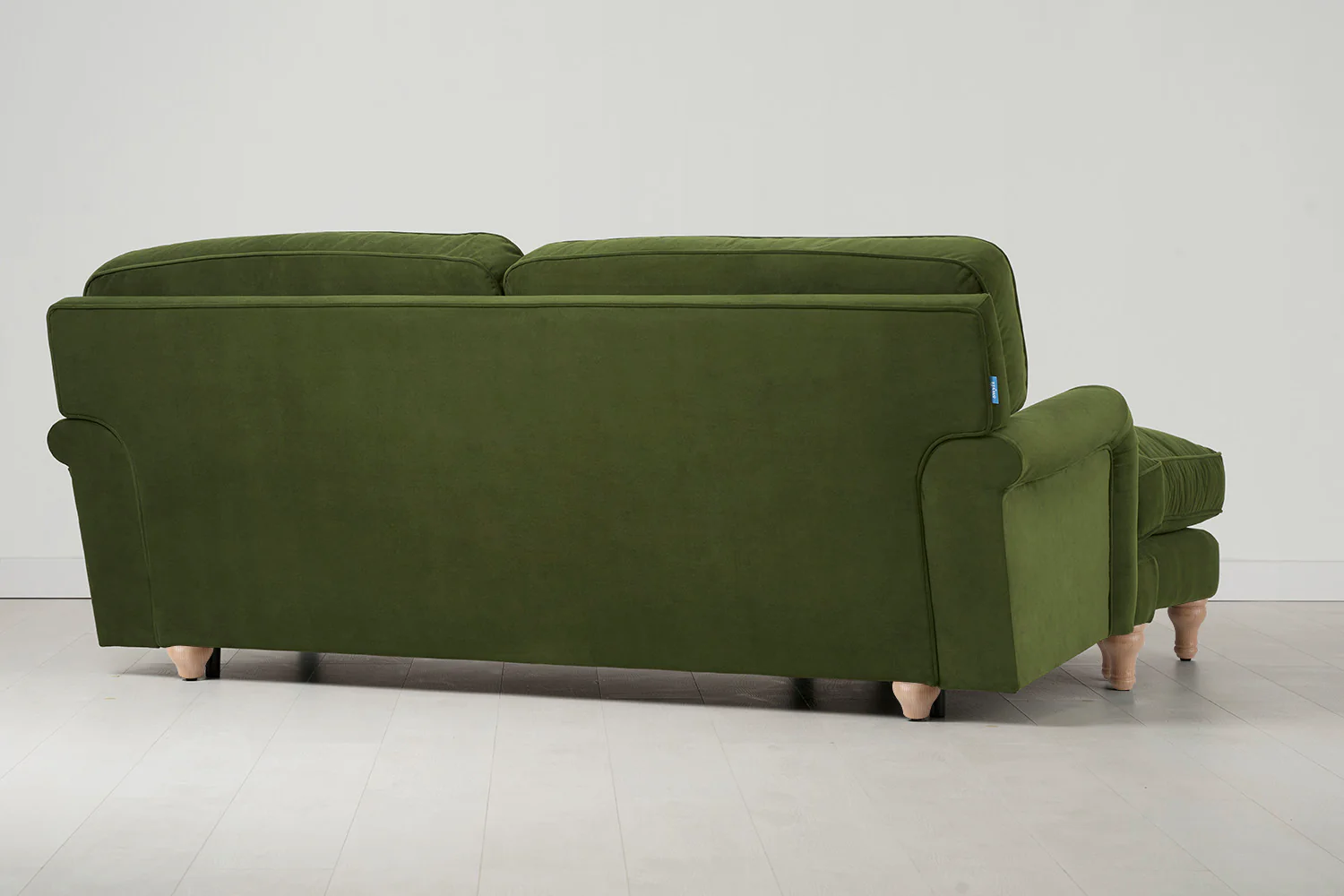 Model 15 3 Seater Sofa with Ottoman, Oak / Vine - Image 3