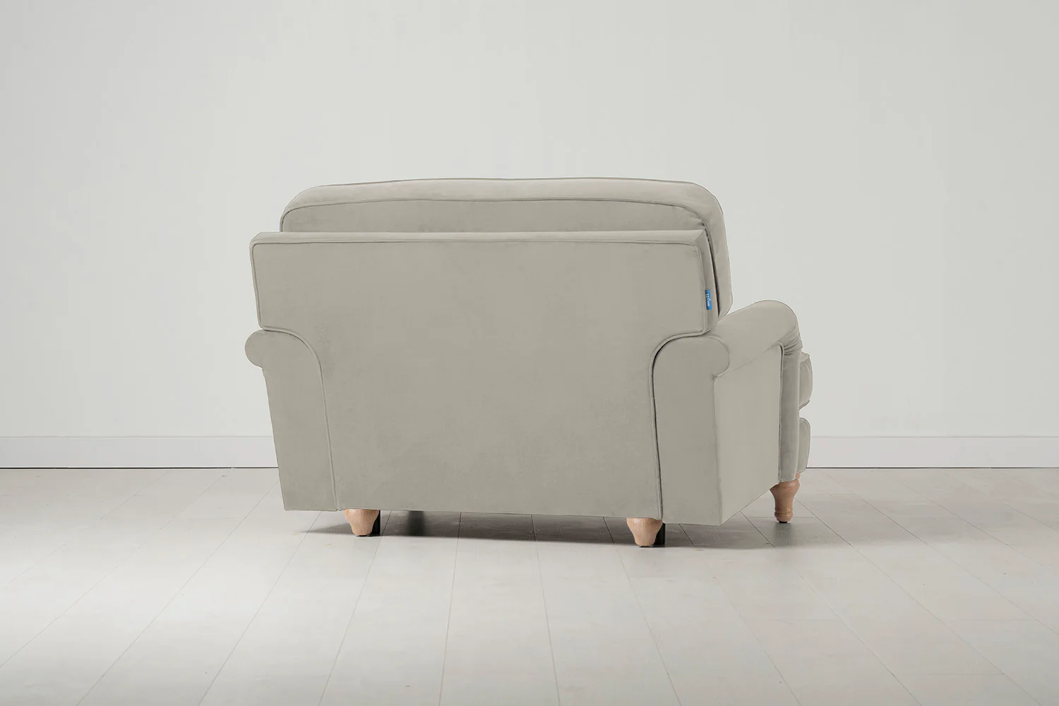 Model 15 Loveseat, Oak / Bone - Image 3