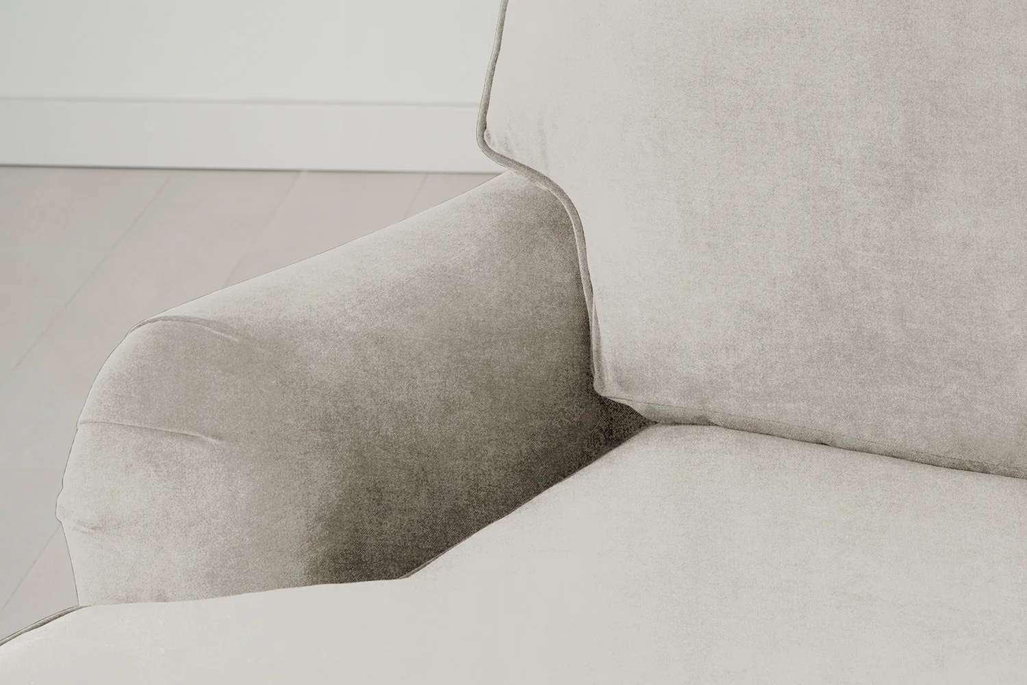Model 15 Loveseat, Oak / Chalk - Image 5