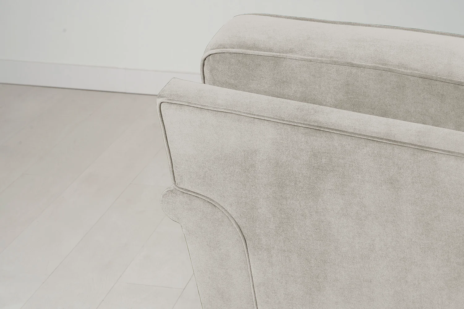 Model 15 Loveseat, Oak / Chalk - Image 8