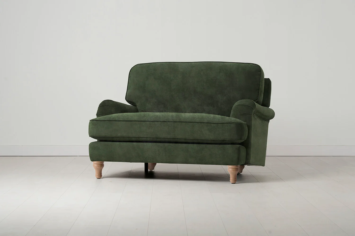 Model 15 Loveseat, Oak / Conifer - Image 2