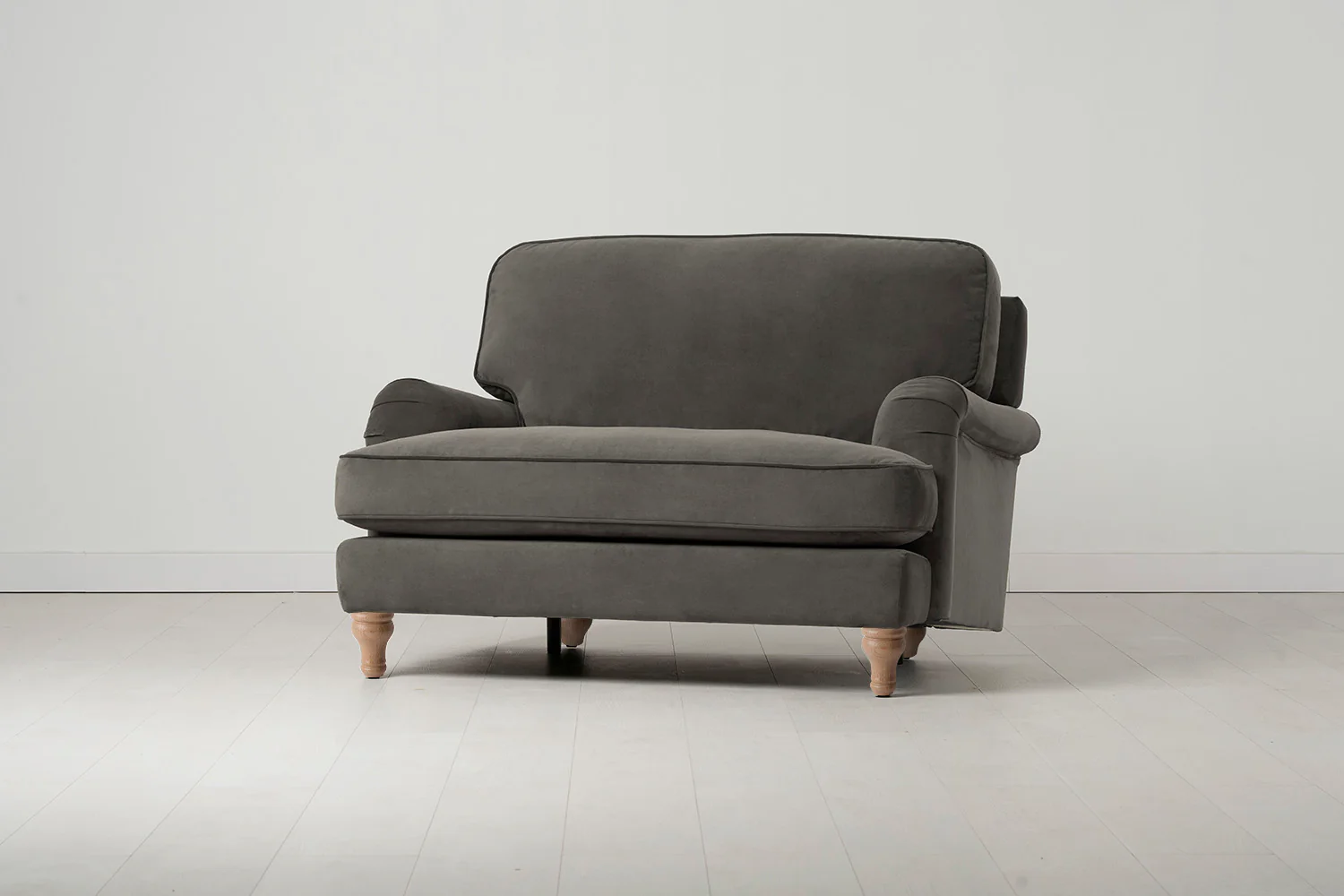 Model 15 Loveseat, Oak / Elephant - Image 2