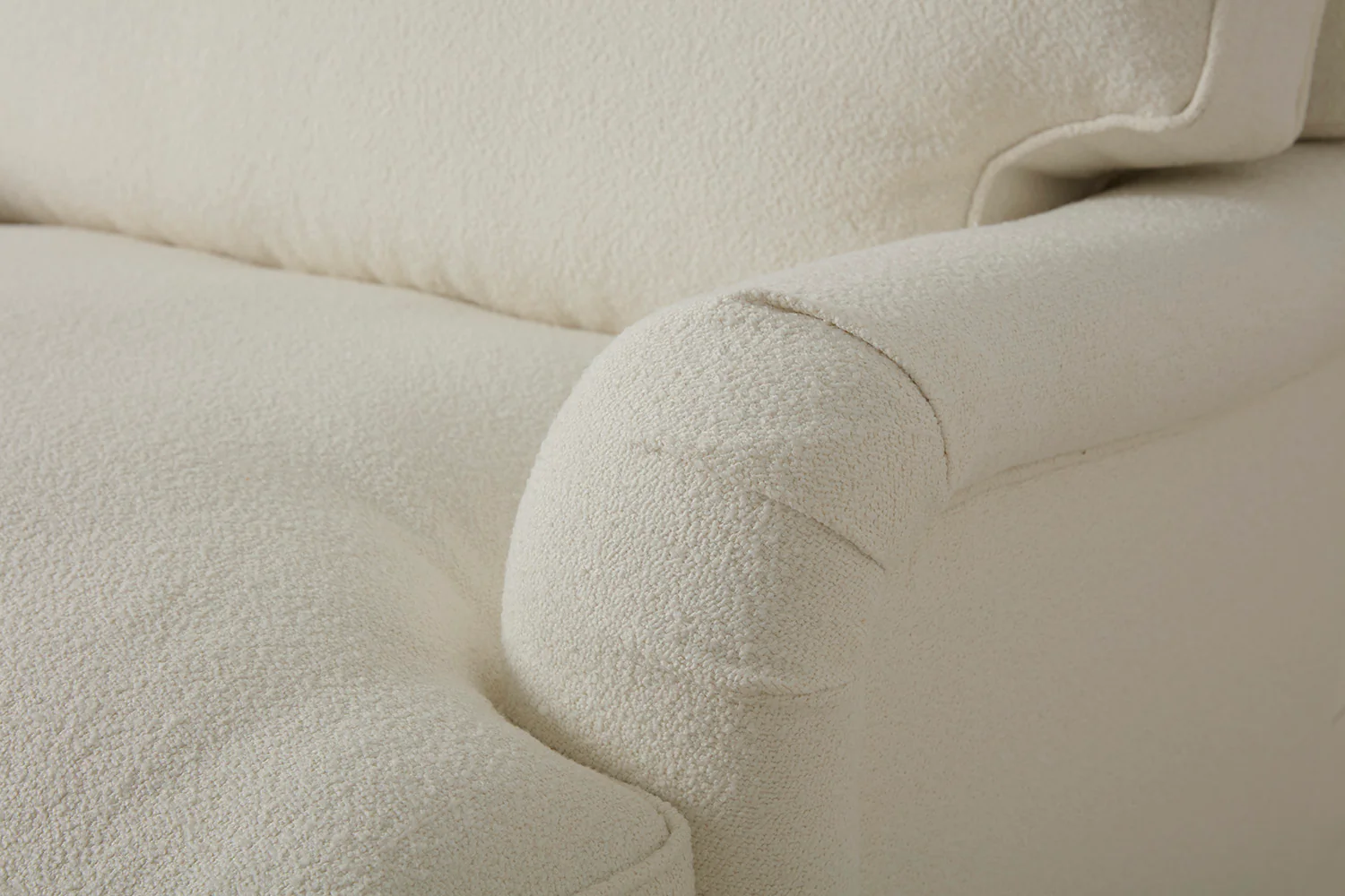 Model 15 Loveseat, Oak / Ivory - Image 5