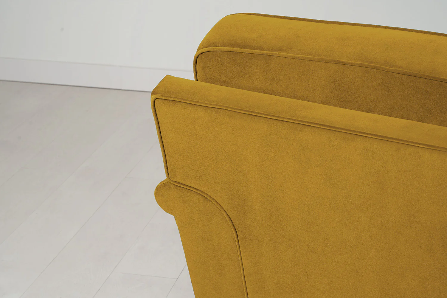 Model 15 Loveseat, Mustard - Image 8