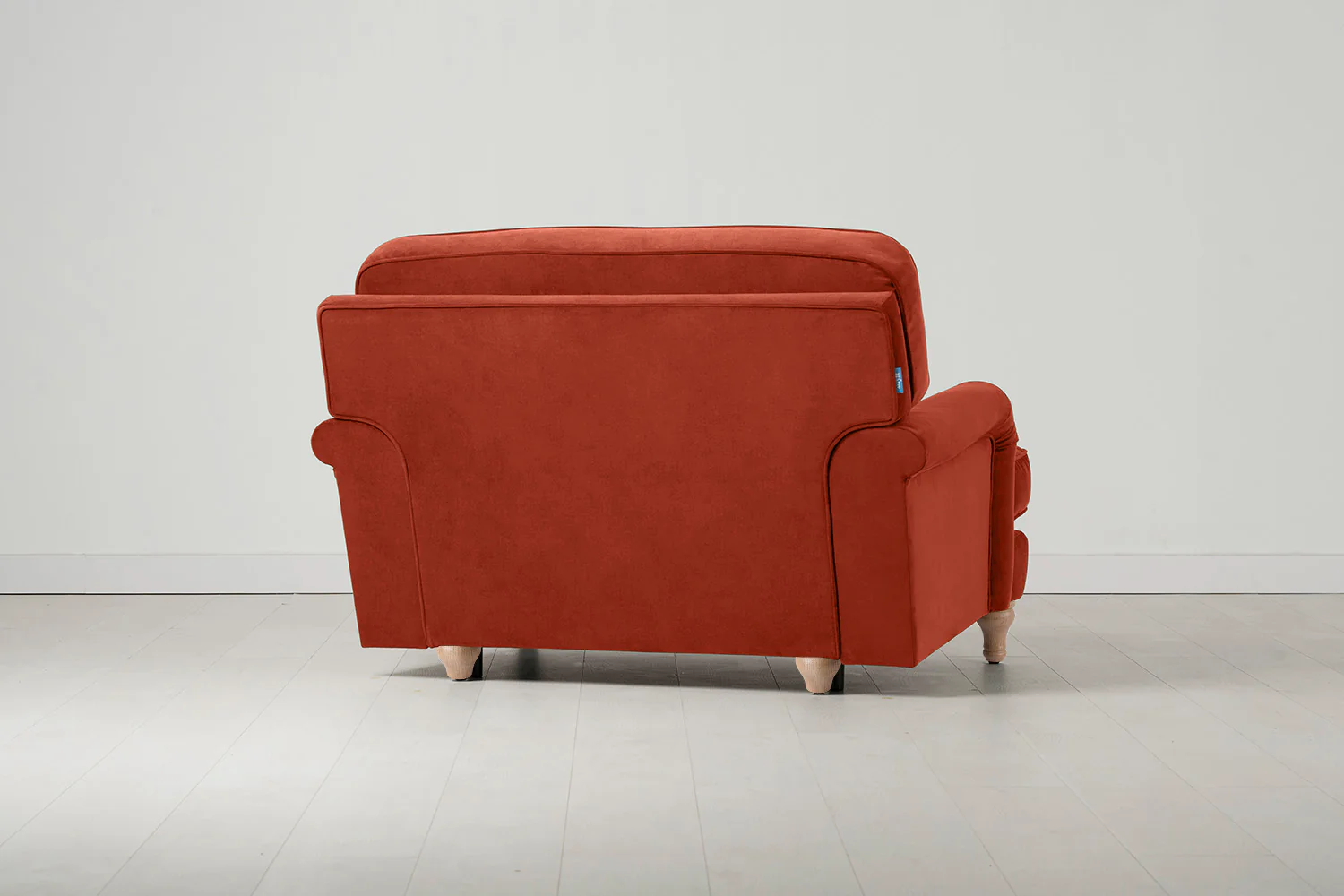 Model 15 Loveseat, Oak / Paprika - Image 3