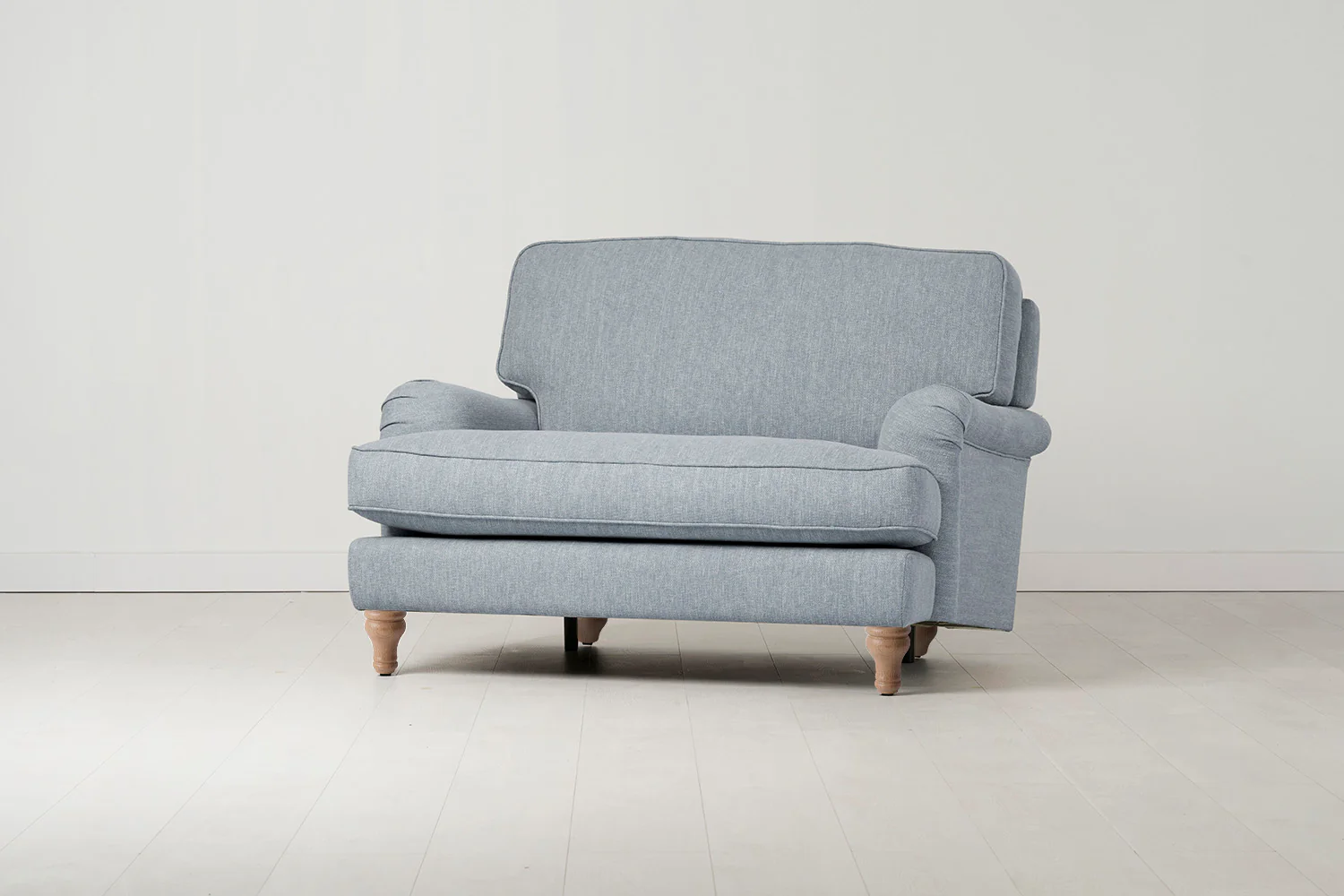 Model 15 Loveseat, Oak / Seaglass - Image 3