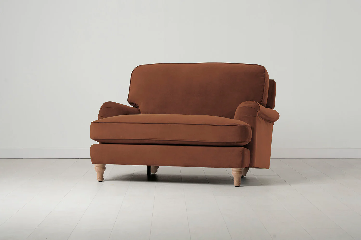 Model 15 Loveseat, Oak / Umber - Image 2