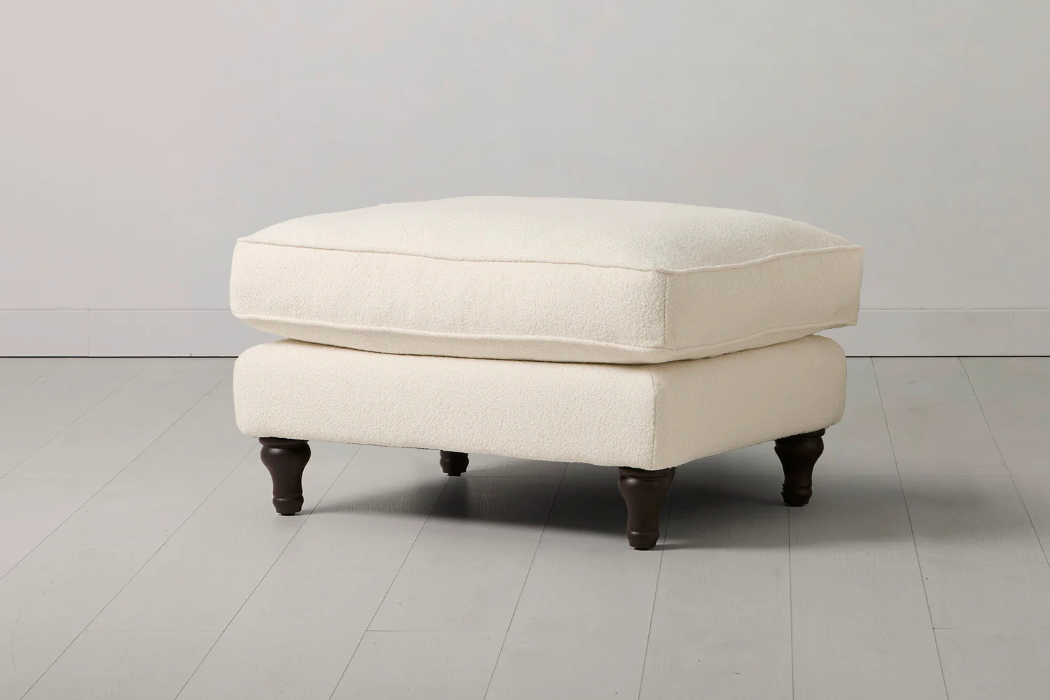 Model 15 Ottoman, Ivory - Image 2