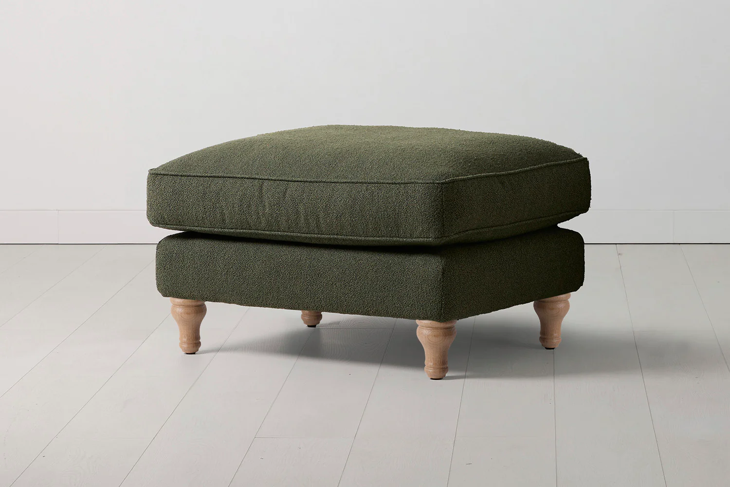 Model 15 Ottoman, Oak / Fern - Image 2