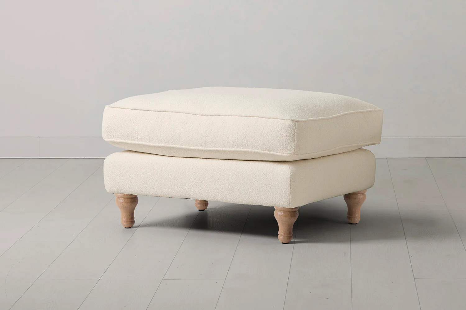 Model 15 Ottoman, Oak / Ivory - Image 2