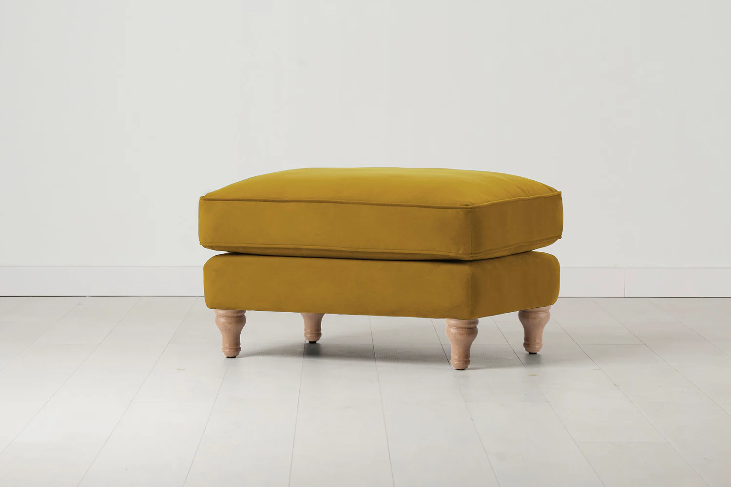 Model 15 Ottoman, Oak / Mustard - Image 3