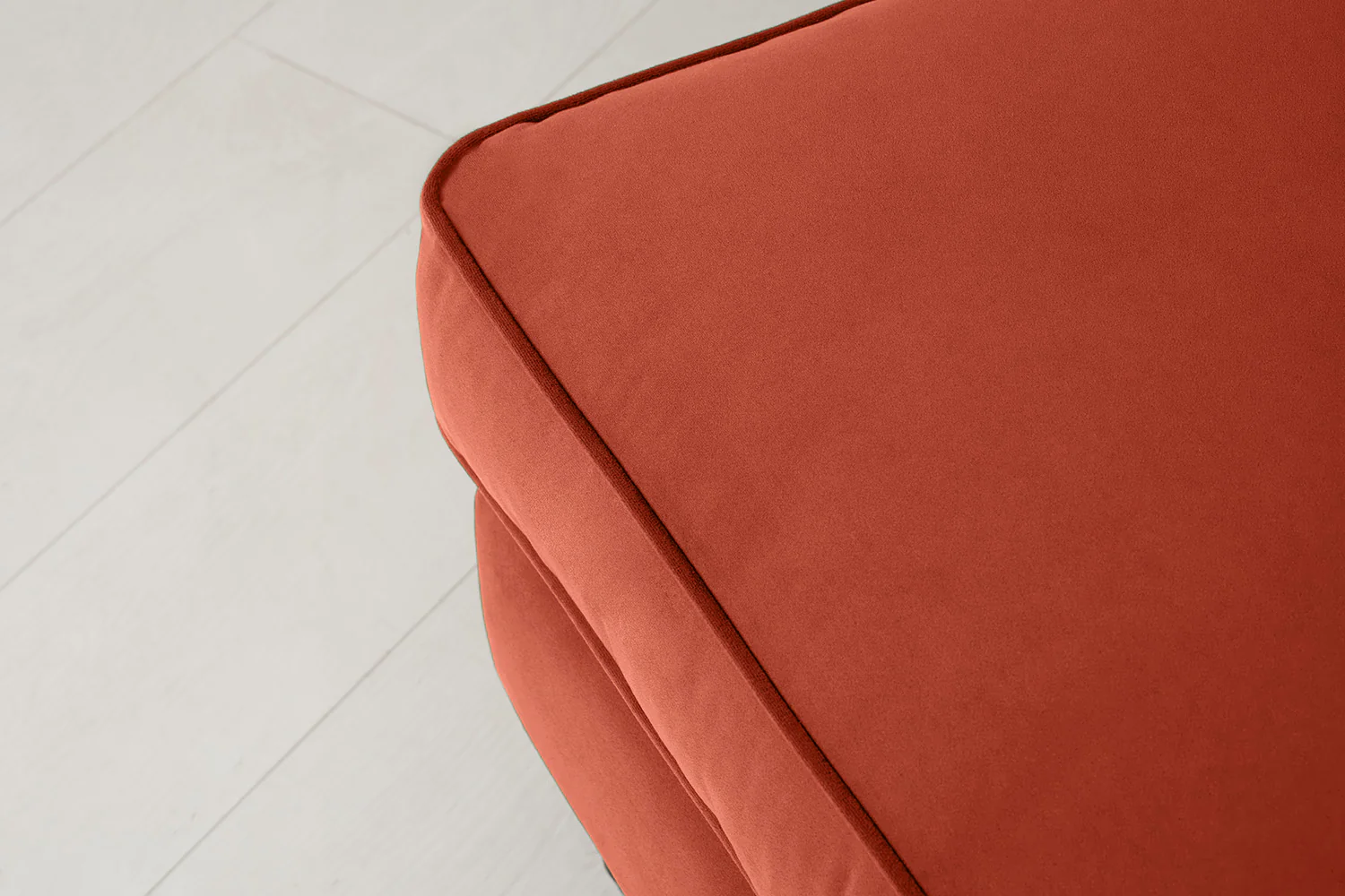 Model 15 Ottoman, Oak / Paprika - Image 2