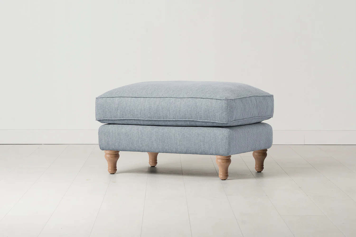 Model 15 Ottoman, Oak / Seaglass - Image 2