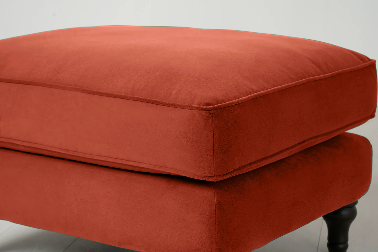 Model 15 Ottoman, Paprika - Image 4