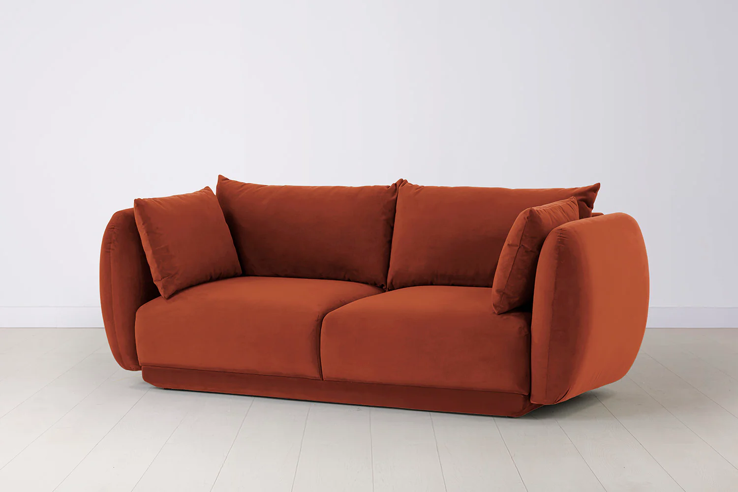 Model 16 3 Seater Sofa, Brick - Image 3
