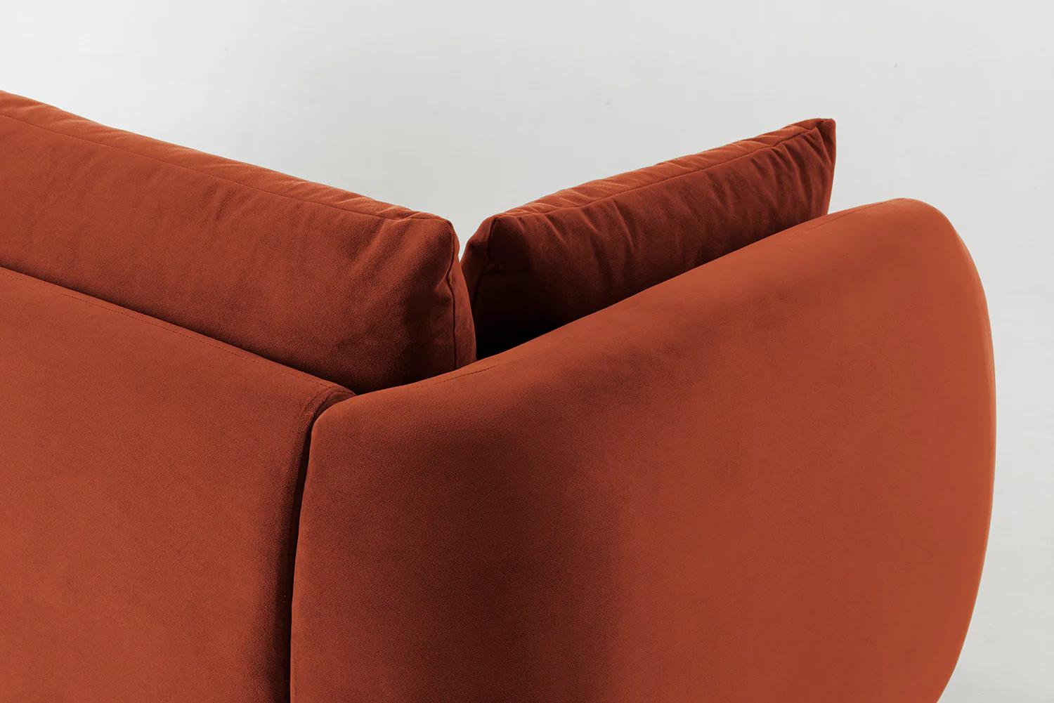 Model 16 3 Seater Sofa, Brick - Image 9