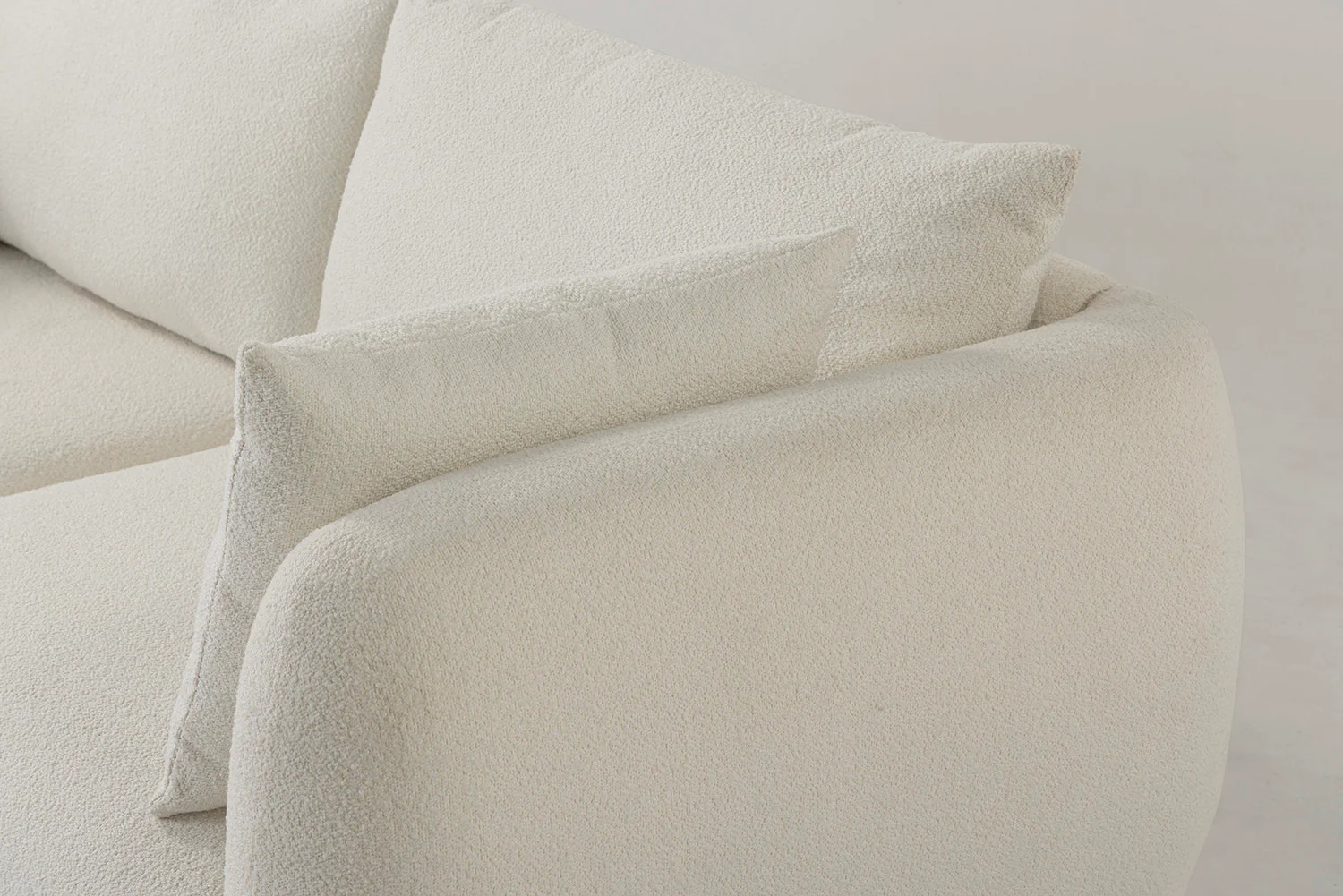 Model 16 3 Seater Sofa, Ivory - Image 5