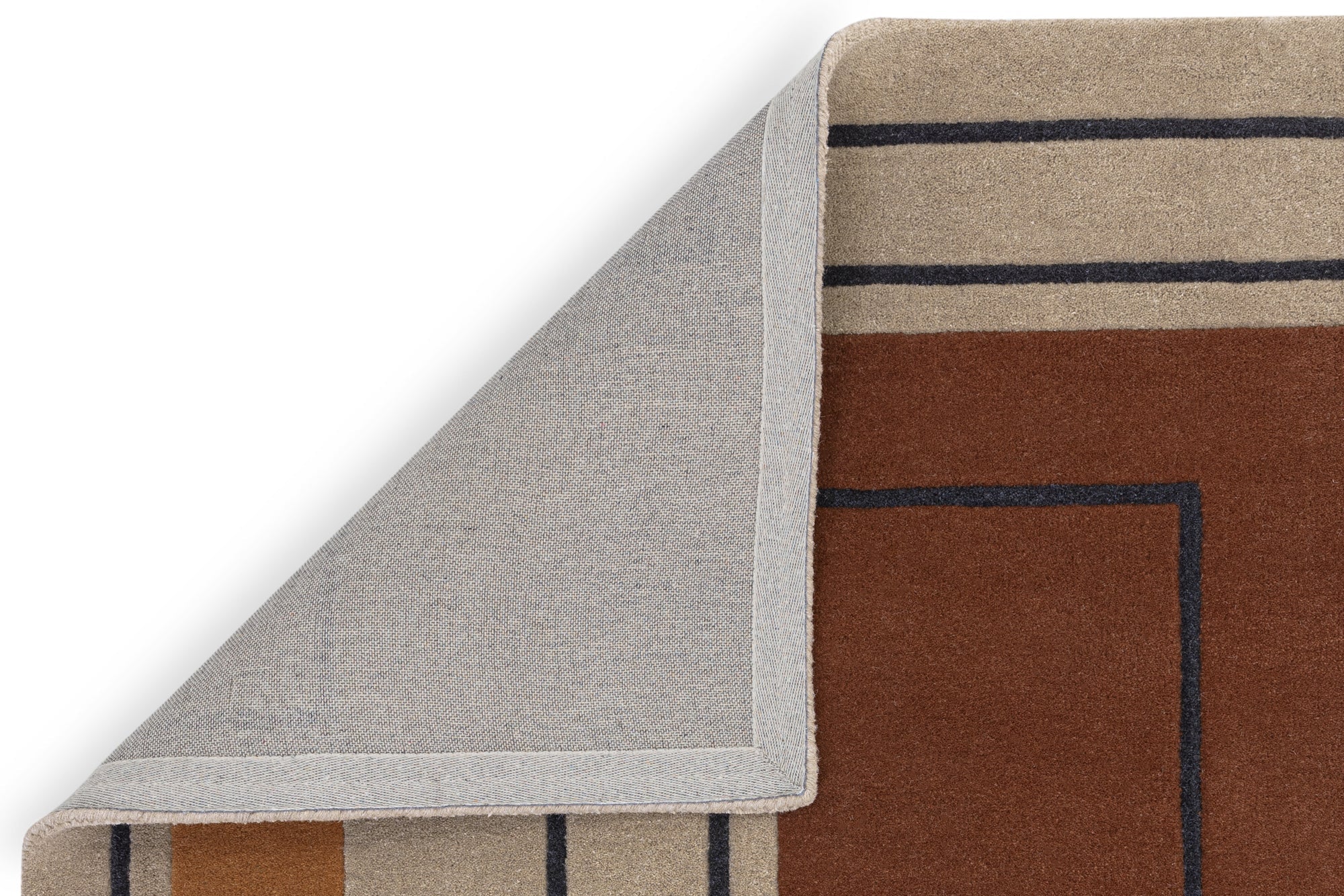 Reef Outline Terracotta Rug, 200x290 - Image 2